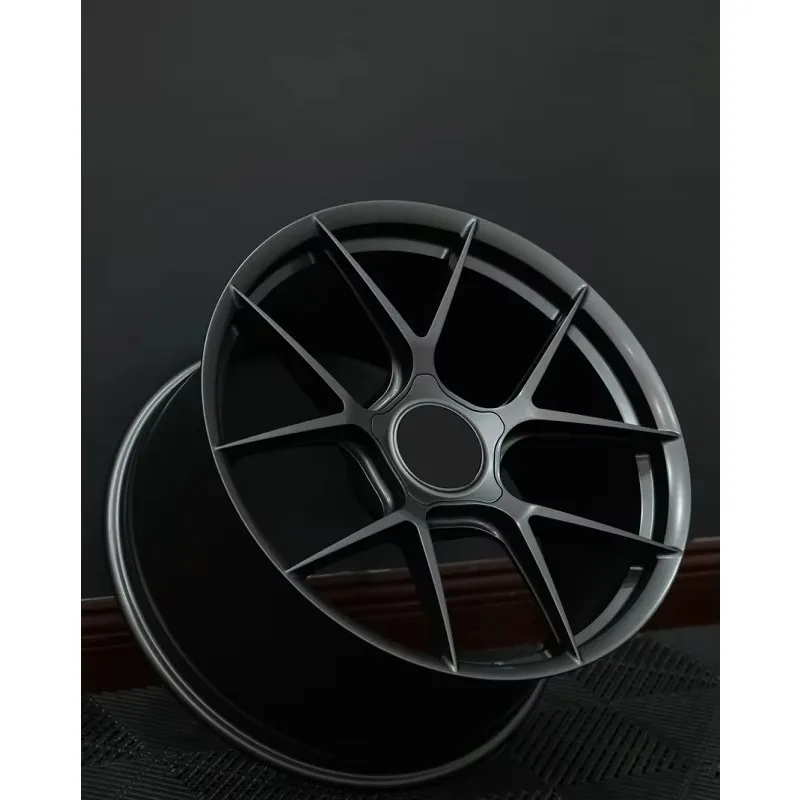Mesh Pattern Forged Alloy Auto Wheel Rims 16‑24 Inch 5x112 PCD High‑Strength Aftermarket Wholesale Rim For Passenger Car Tuning