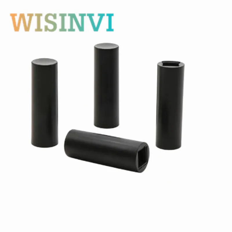 20pcs 6×18mm Plastic Tact Switch Cap Square Hole 3.2mm For 6*6 Series Tactile Push Button Amplifier Panel Button Cap