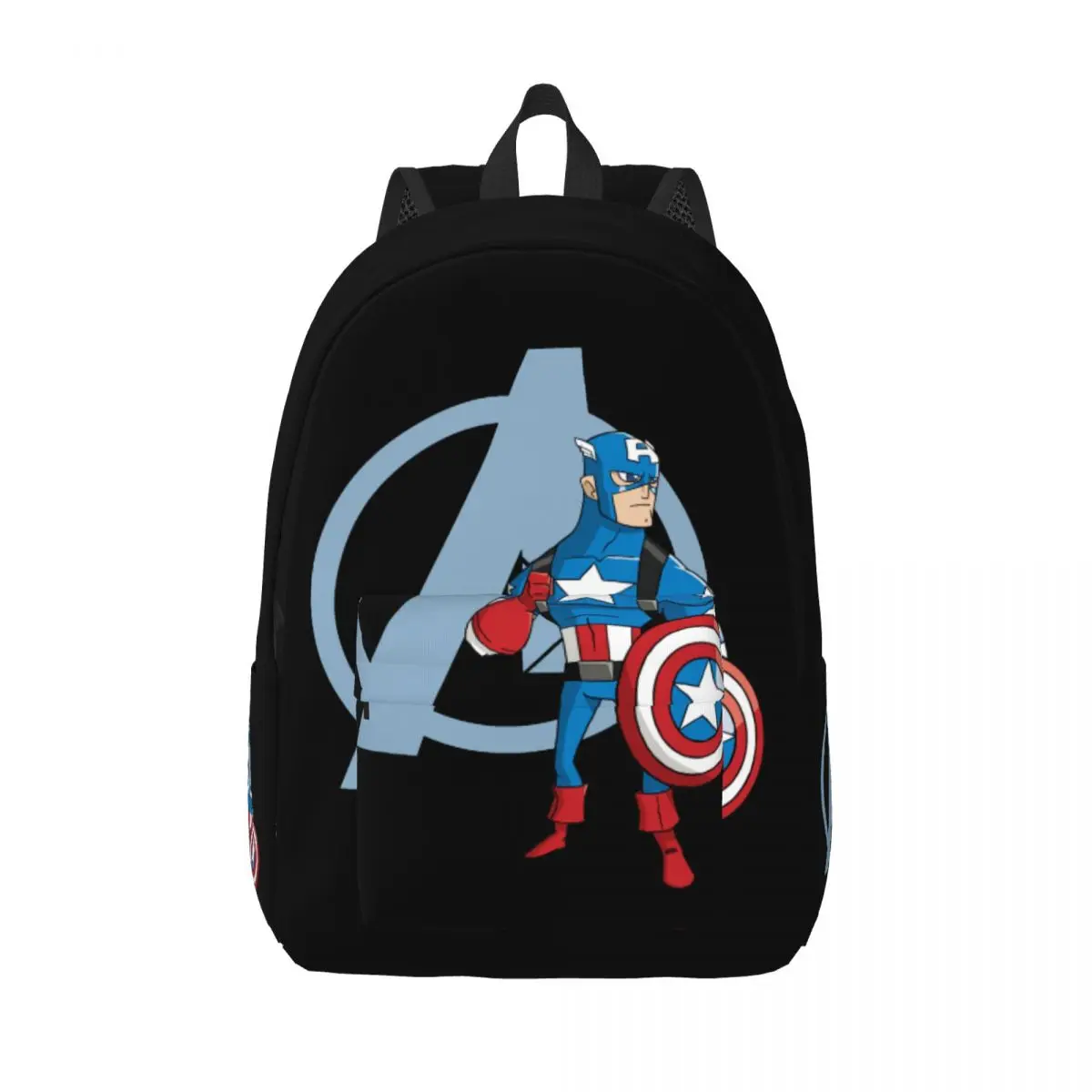 Daypack Hot Selling Marvel Retro Washable Captain America Couple Gift Super Quality Kindergarten Bag Journey