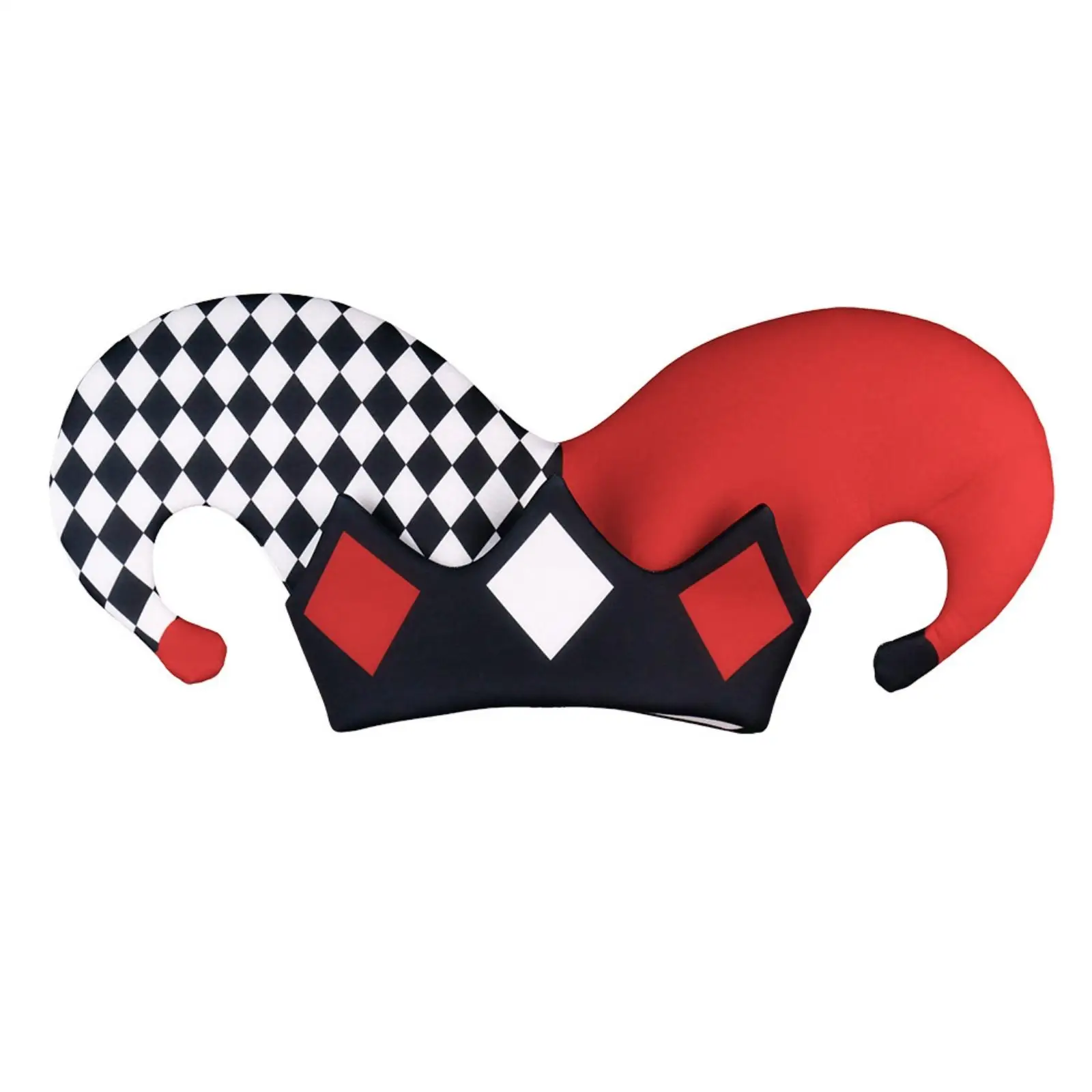 Clown Hat Playful Clown Hat with Curved Points Eye-Catching Headwear for Adults,
