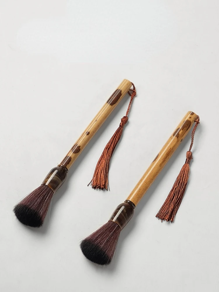 

Natural Bamboo Tea Pen Does Not Lose Hair Chinese Long Handle Kung Fu Puer Tea Brush Tea Ceremony Cleaning Tools Teaware