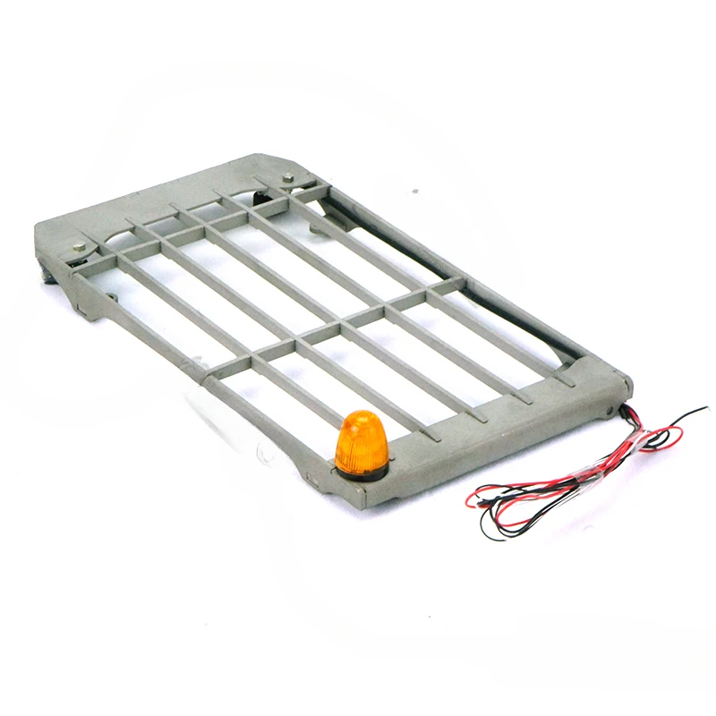

Metal 1/14 Cabin Roof Safety Net Light Part for Hydraulic Wheeled RC Excavator A0006 ET30H Control Toy Toucan Model TH18385