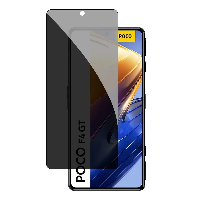 

2PCS Tempered Glass For Xiaomi Poco X4 GT C40 F4 Anti Spy Privacy Protective Film Screen Protector For Xiaomi Poco X4GT PocoF4