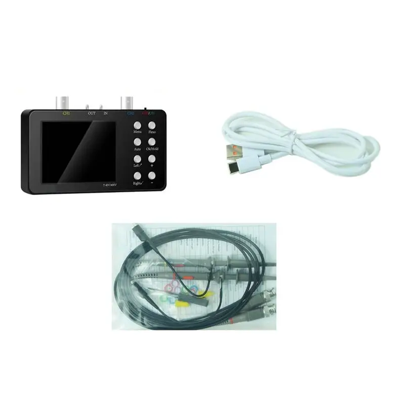 A84E-Digital Oscilloscope Dual-Channel 50M Sampling Rate 10M Analogue Bandwidth 6A Current Waveform Measurement