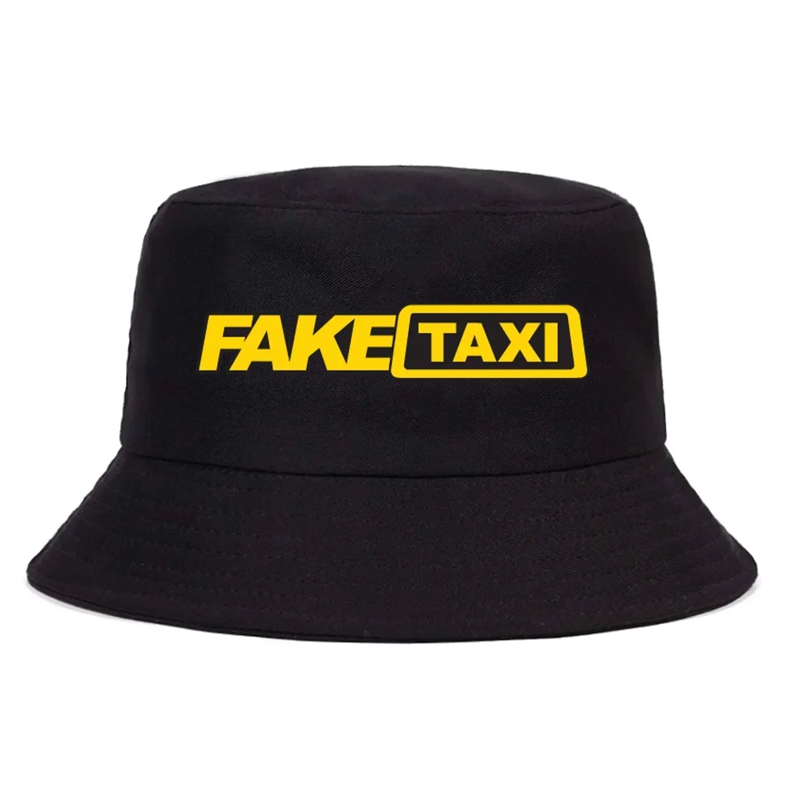 

Hip Hop FakeA ATaxi Reversible Bucket Hats Casual Sun Beach Panama Hats Boy UV Protection Fisherman Cap Fashion Unisex Sun Hat
