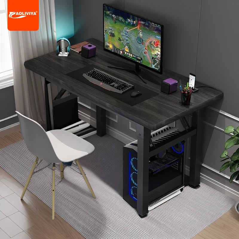 Aoliviya Foldable Computer Desk Desktop Home Rental Simple Small Table Student Dormitory Desk Simple Long Desk