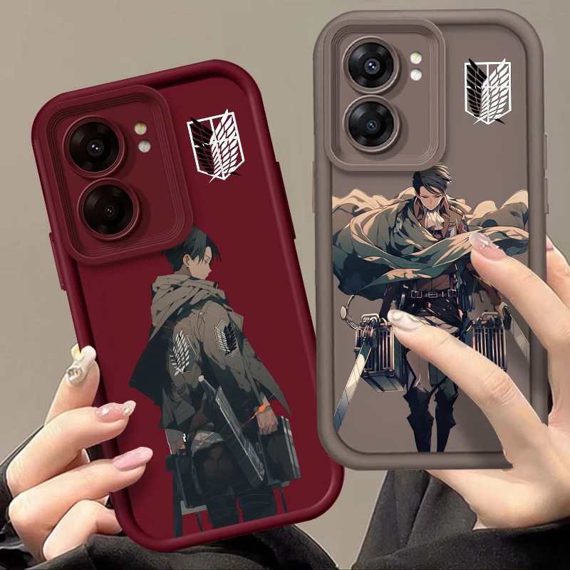 Anime A-Attack On T-Titan Eye Ladder For OPPO Find X5 X3 A58 A57 A55 A53 A54 A92 A74 A78 A98 A16 A94 A76 A72 5G Cover