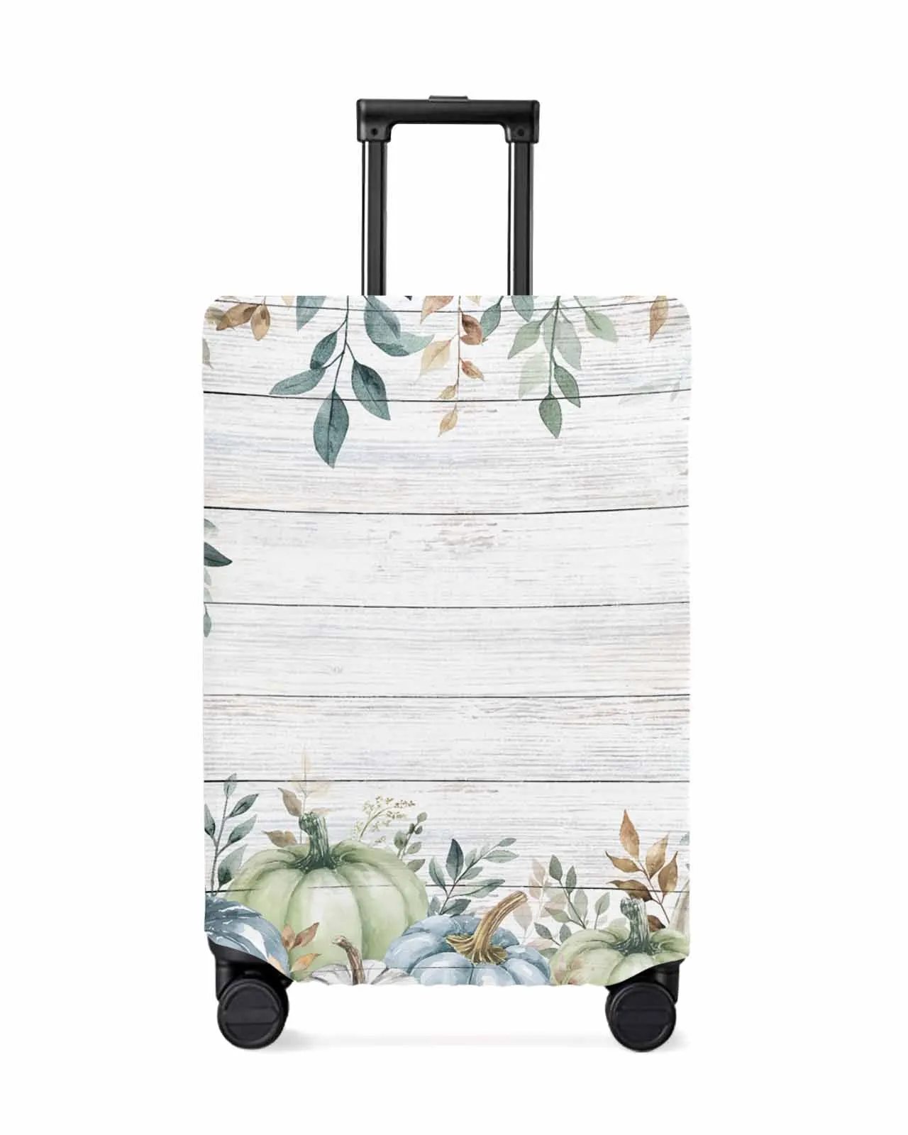 Thanksgiving Autumn Leaves Stretch Suitcase Protector Baggage Dust Case Cover For 18-32 Inch Travel