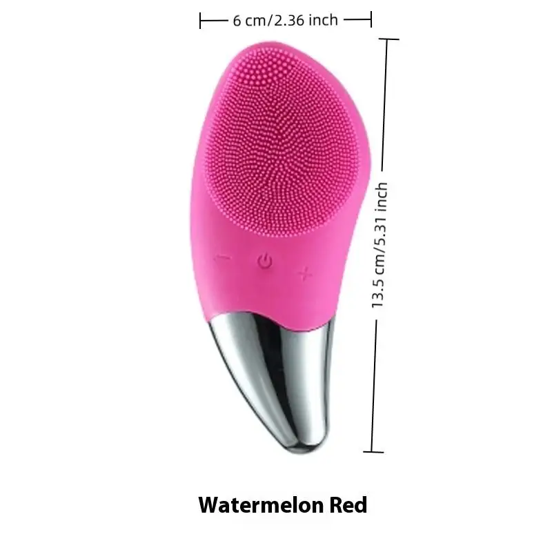 Wodoodporna szczoteczka do oczyszczania twarzy dla kobiet i mężczyzn, ładowalna elektryczna szczoteczka do peelingu i oczyszczania twarzy.