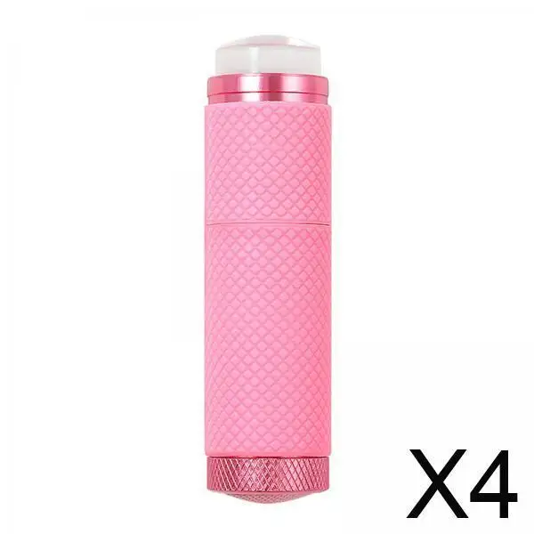 Mini Handheld Nail Press Light Pink LED Lamp Nail Gel Curing Dryer for Home Manicure Nail Art Tools