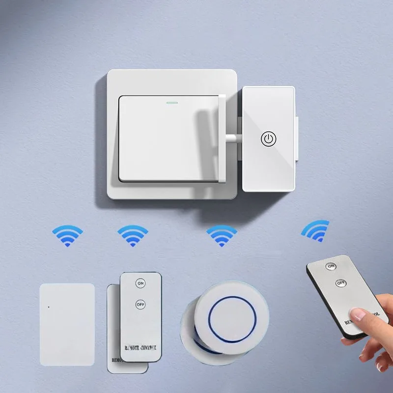 Wireless Remote Control Switch Light Button Automatic Wireless Light Switch Automatic Light Controller Button Smart Lifeswitch