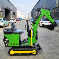 Customized Cheap prices 0.8 ton China mini digger excavator With EURO V Engine for sale