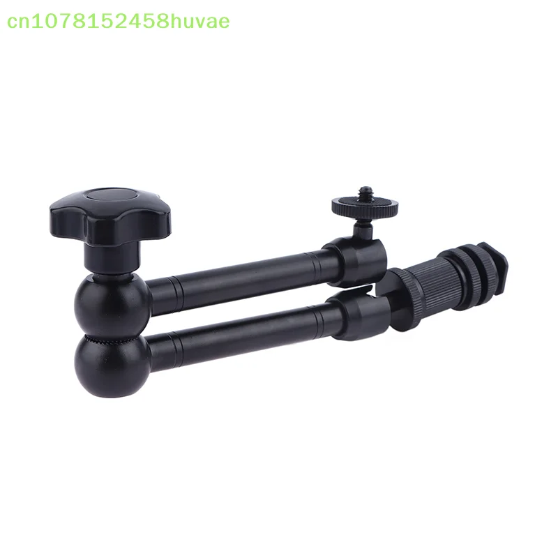 11 بوصة قابل للتعديل الاحتكاك توضيح الذراع السحري مع المشبك للكاميرا شاشات كريستال بلورية LED فلاش إضاءة الاستوديو ملحقات الكاميرا #3