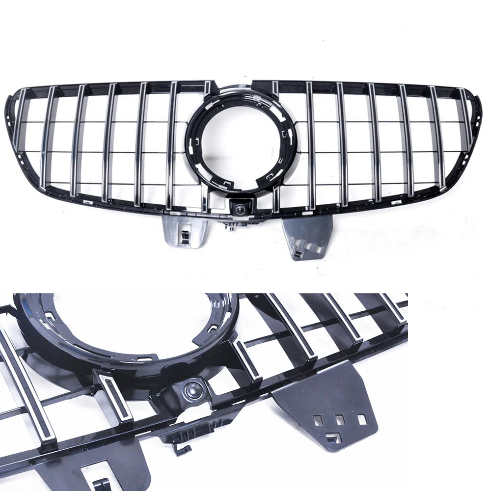 Car Upper Racing Grill Bumper Hood Mesh Front Grille Grid For Mercedes-Benz V Class V260 2020-2023