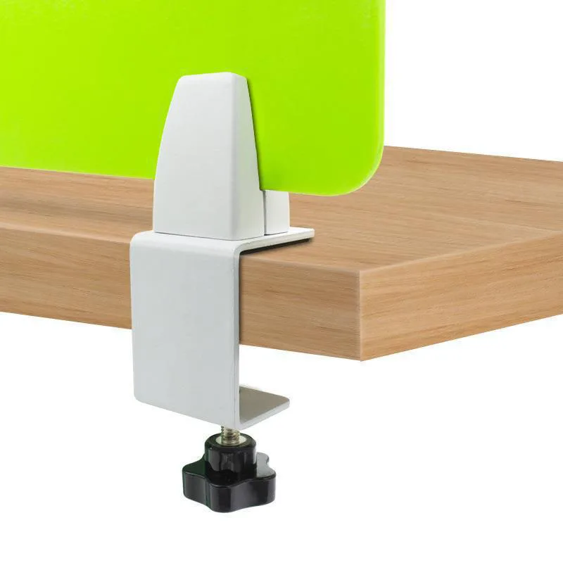 1PCS Aluminum Alloy Screen Clip Adjustable Desktop Movable Clip Glass Fixed Wooden Board Office Desk