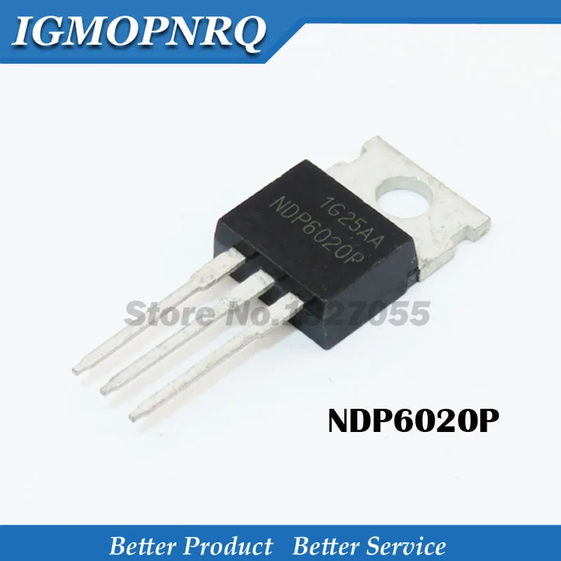 10pcs NDP6020P TO-220 NDP6020 TO220 6020P field-effect tube  tube chip