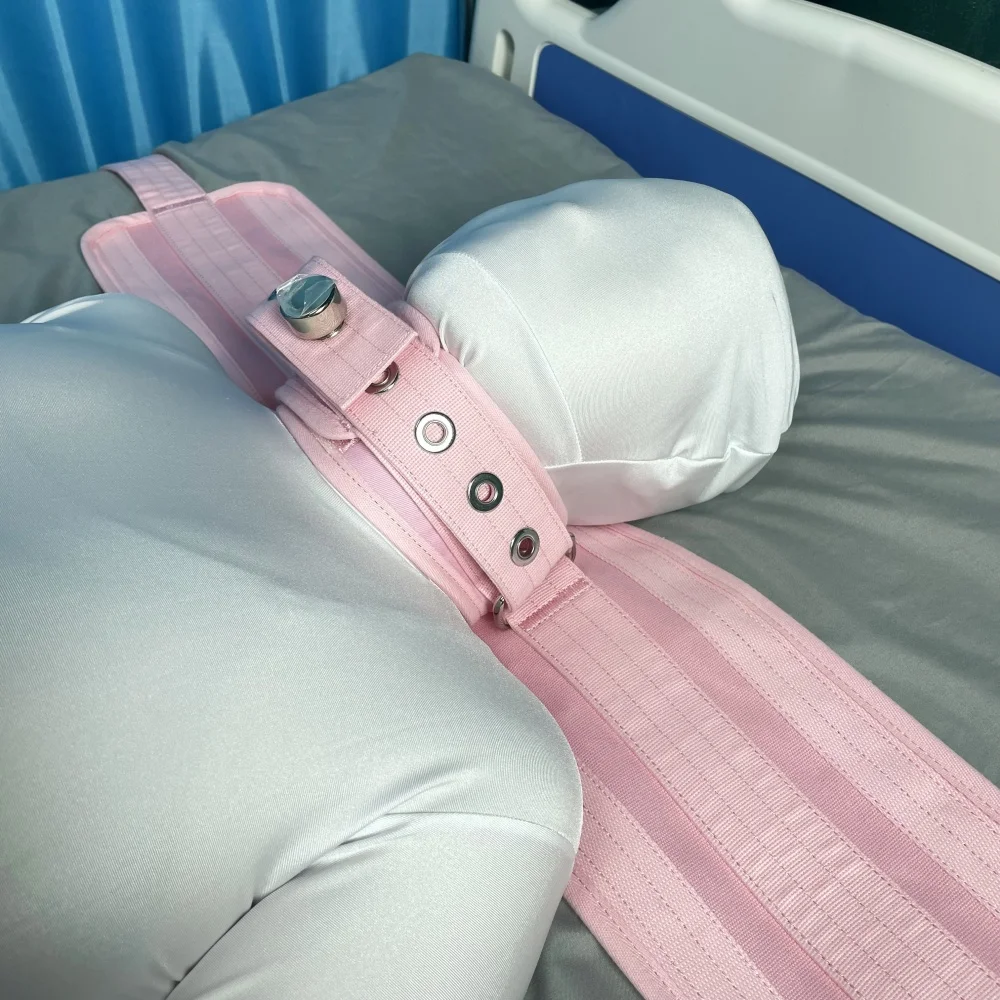 

Magnetic Lock Neck Fixing Strap Quick Release Restraints Medical Gear for Manic Episode Fall Prevention Agitated Behave Control