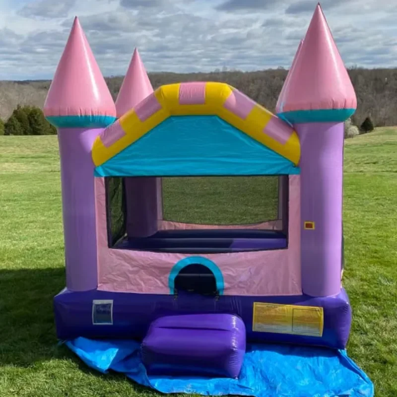 

Outdoor inflatable Dream Castle dazzling bouncy castle will be perfect for your party