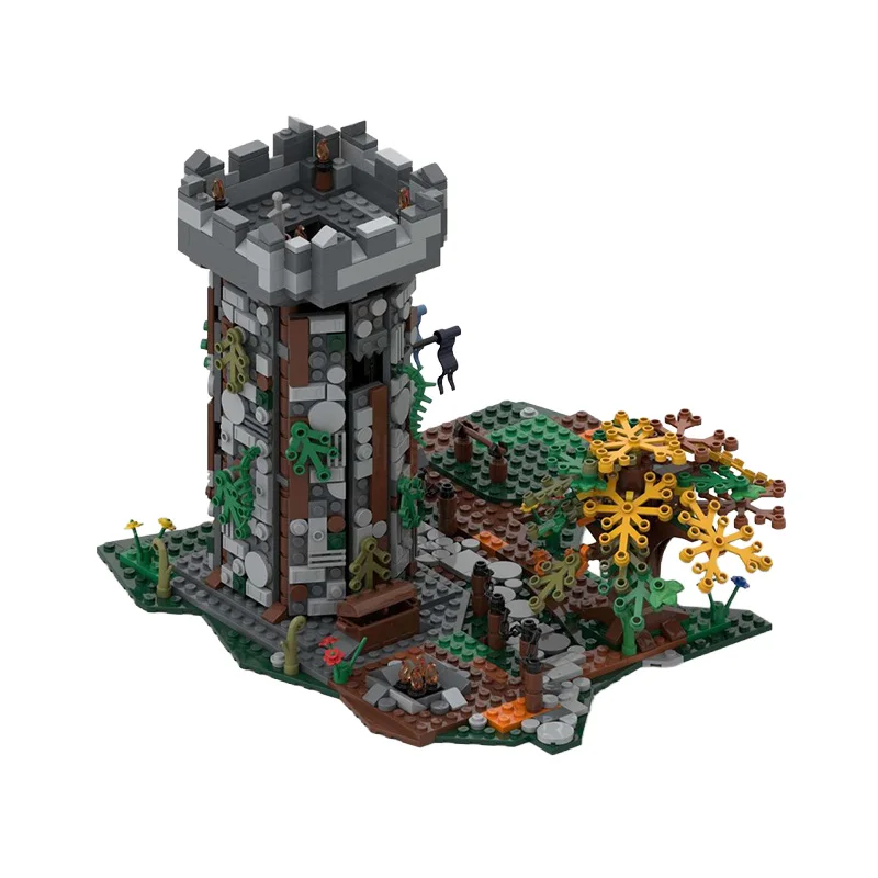 1232 Elementy Miejska Wieża Obserwacyjna MOC Konfigurowalny Modułowy Projekt Budowy Popularny Prosty Model Technologiczny DIY Zabawka Prezent dla Chłopców na Festiwal