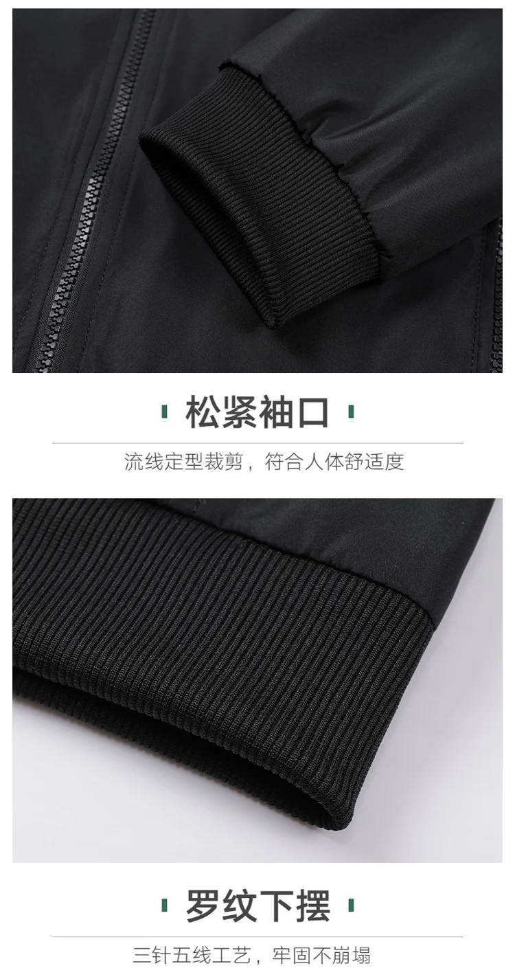 Neueste Frühjahr Jacke Männer Casual Jacke Zipper Tasche Bomber Jacke männer Jacken Slim Fit Luxus Baseball Mäntel L-3XL Oberbekleidung – Detail 10