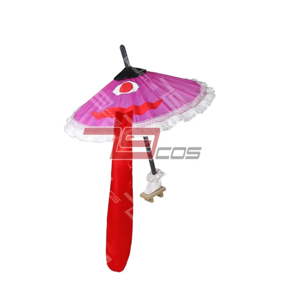 Tatara Kogasa Umbrella Touhou Project Handmade Cosplay Prop Costume Accessory for Adult Anime Role Play Halloween Party