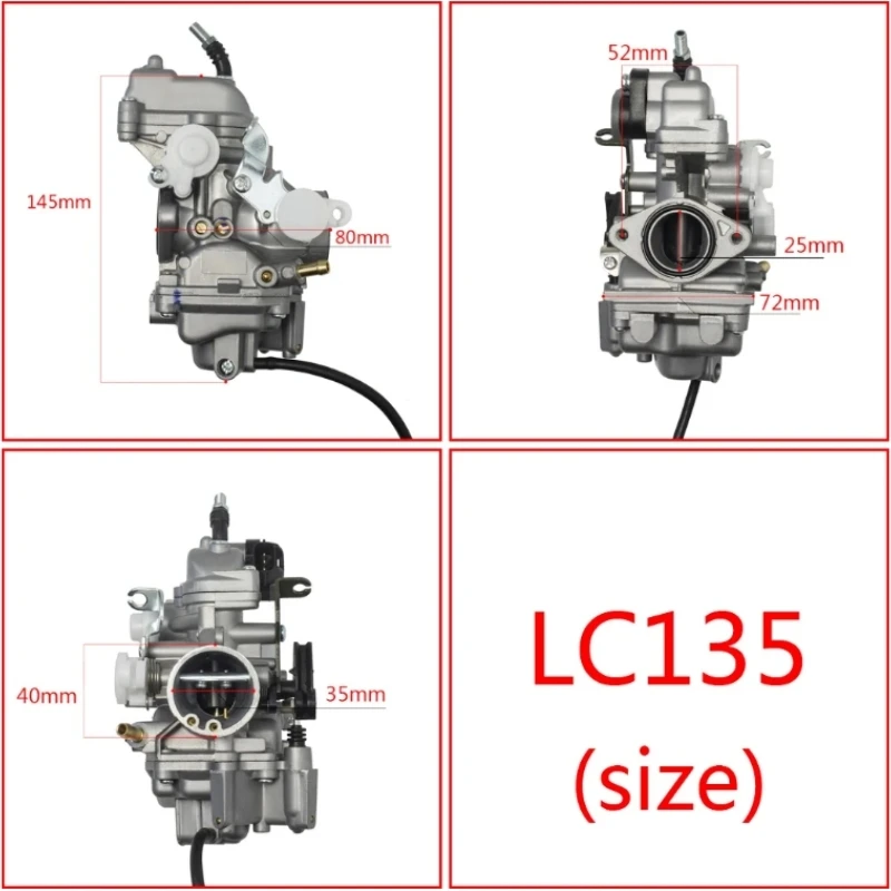 For Yamaha Lc 135 Jupiter MX Spark Z LC135 V1 Scooter Accessories Motorcycle Carburetor Carb