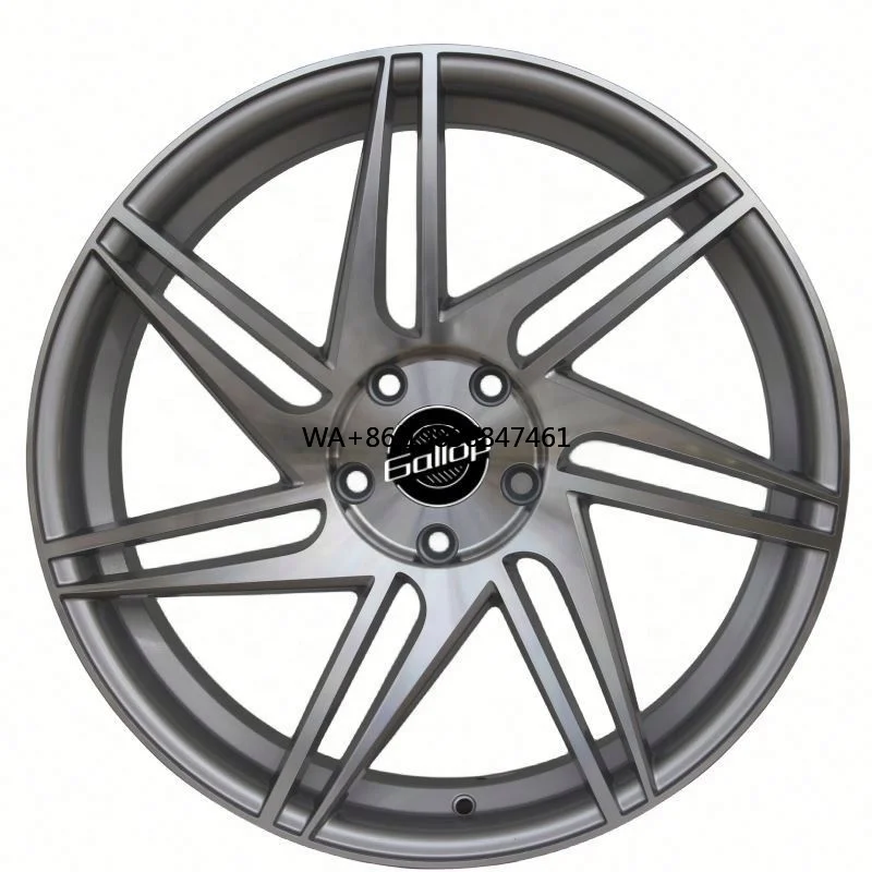 

Gallop ET25-38 High Quality 20-Inch Alloy Wheel Rim New PCD 10*100-120 Machine Face Finish Aftermarket Passenger Car Wheels 3