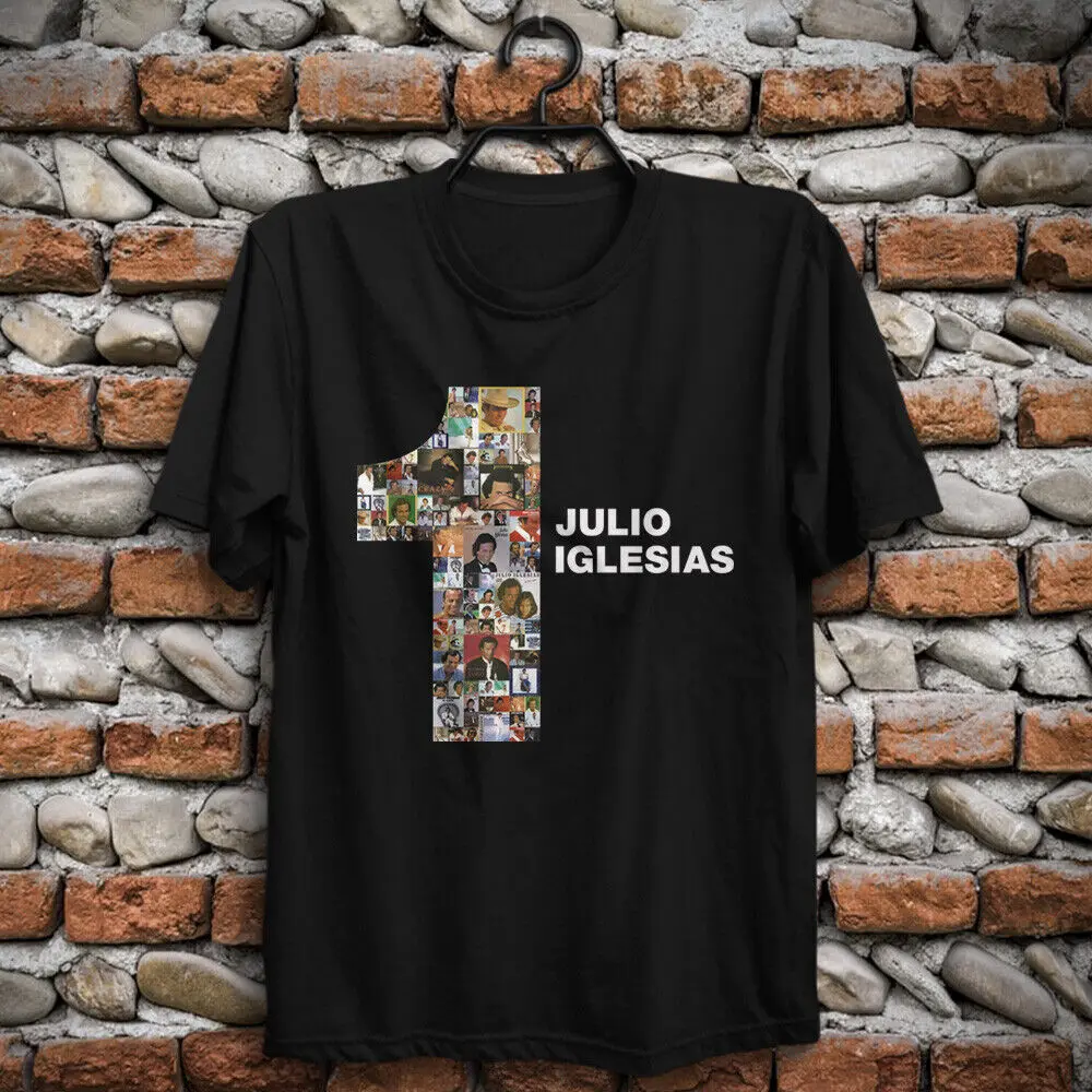 Julio Iglesias T-Shirt Classic Latin Music Yo canto Un canto a Galicia A México