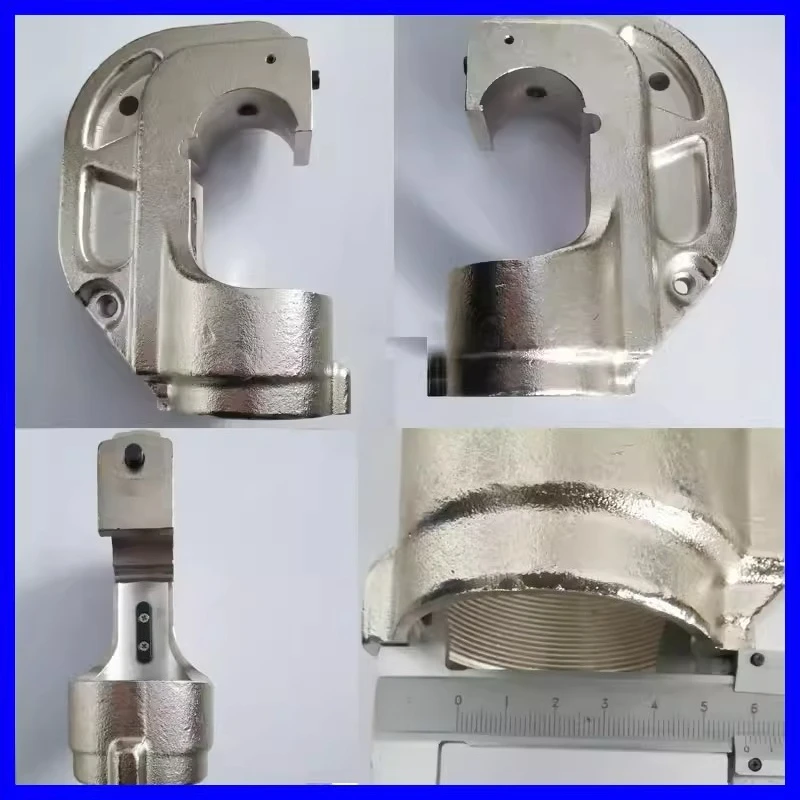 Electric hydraulic pliers Crimping pliers Crimping pliers Die seat Lock button Clamp head