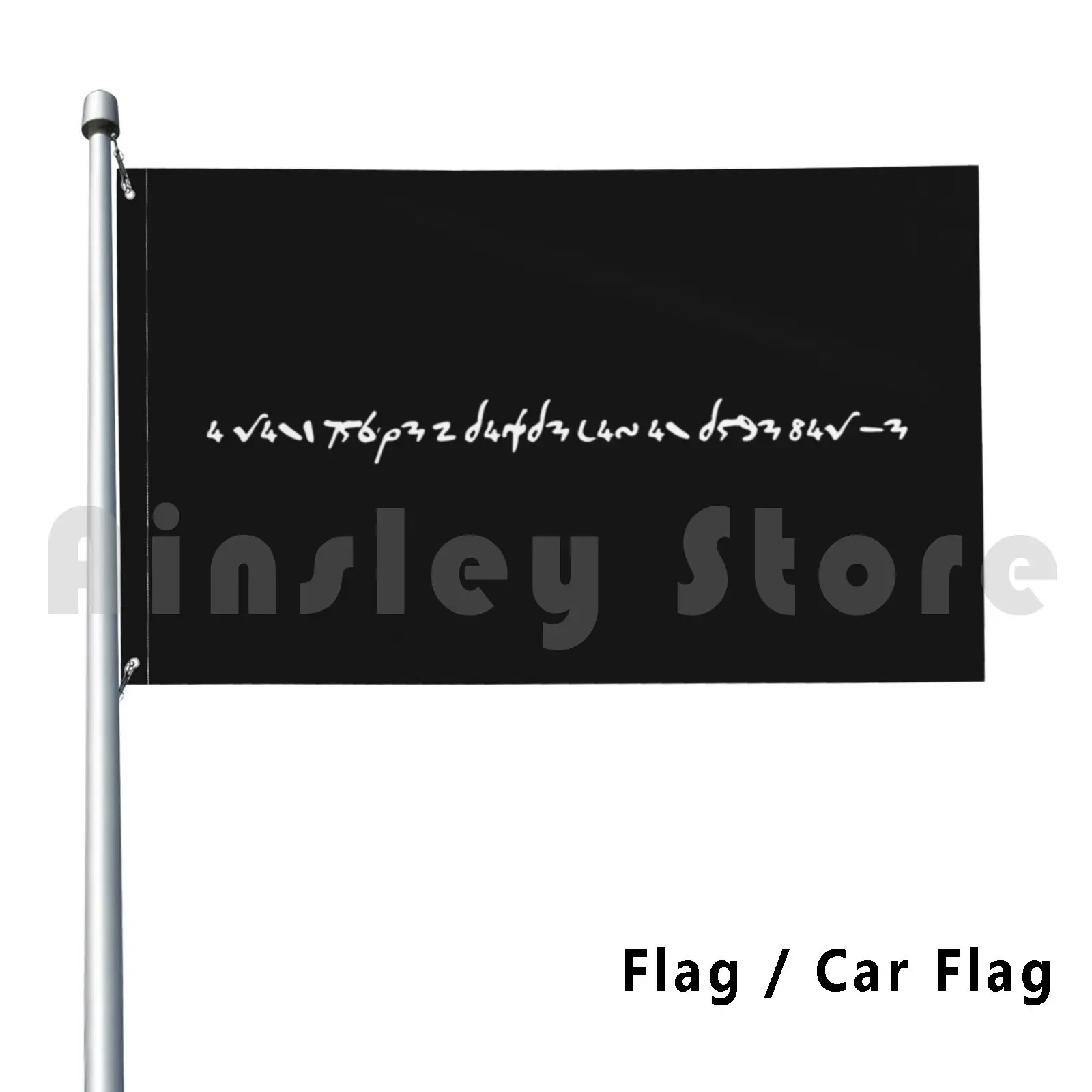 Flag Car Flag I Think Youre A Little Bit In Love With Me-Anne Lister Secret Code 2634 Gentleman