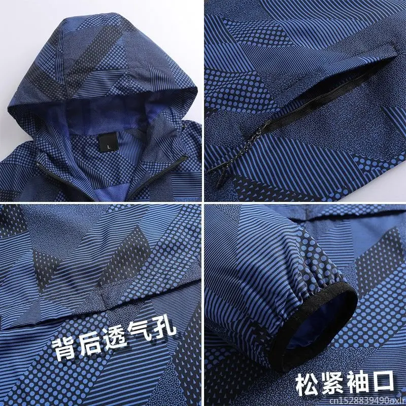 Youpin Men‘s Waterproof Hiking Jacket Outdoor Sport Camping Rain Jackets Women Sun UV Protection Clothes Quick Drying Clothing