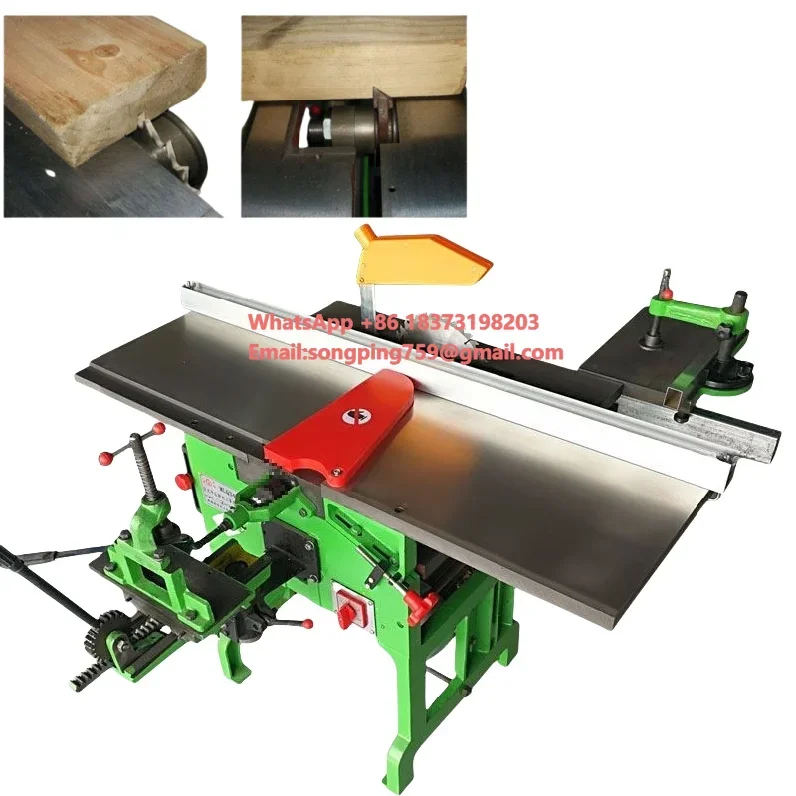 

3-in-1 Easy-to-Operate Woodworking Machine for Retail Industries Table Saw & Wood Planer with Core Motor & Gear Components