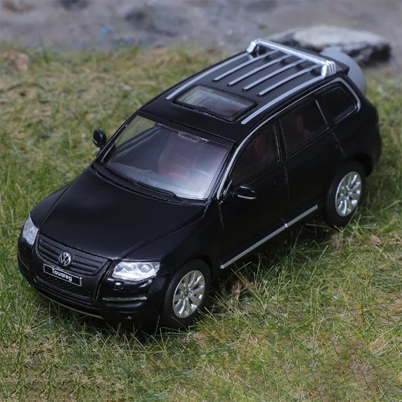 

SHADOW 1:64 Scale Touareg Spare Tyre Edition Simulated Alloy Toy Car Model Ornament Gift Souvenir Static Decoration