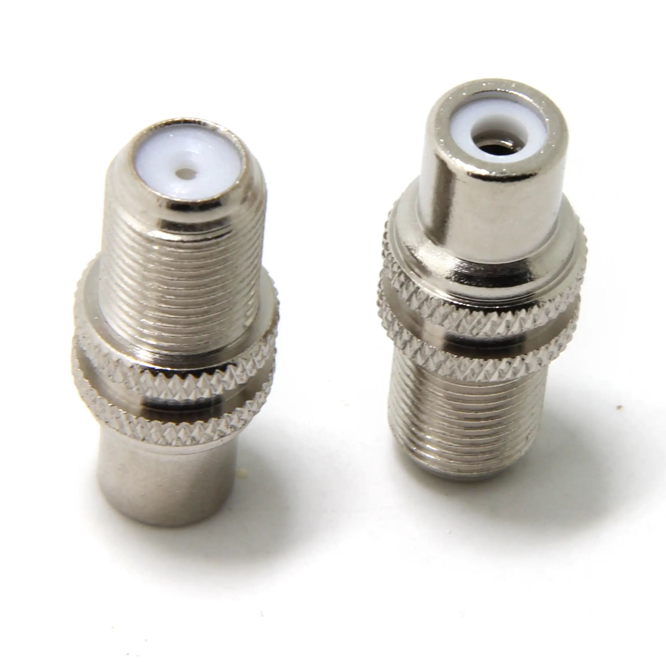 F tipo fêmea ao adaptador fêmea rca