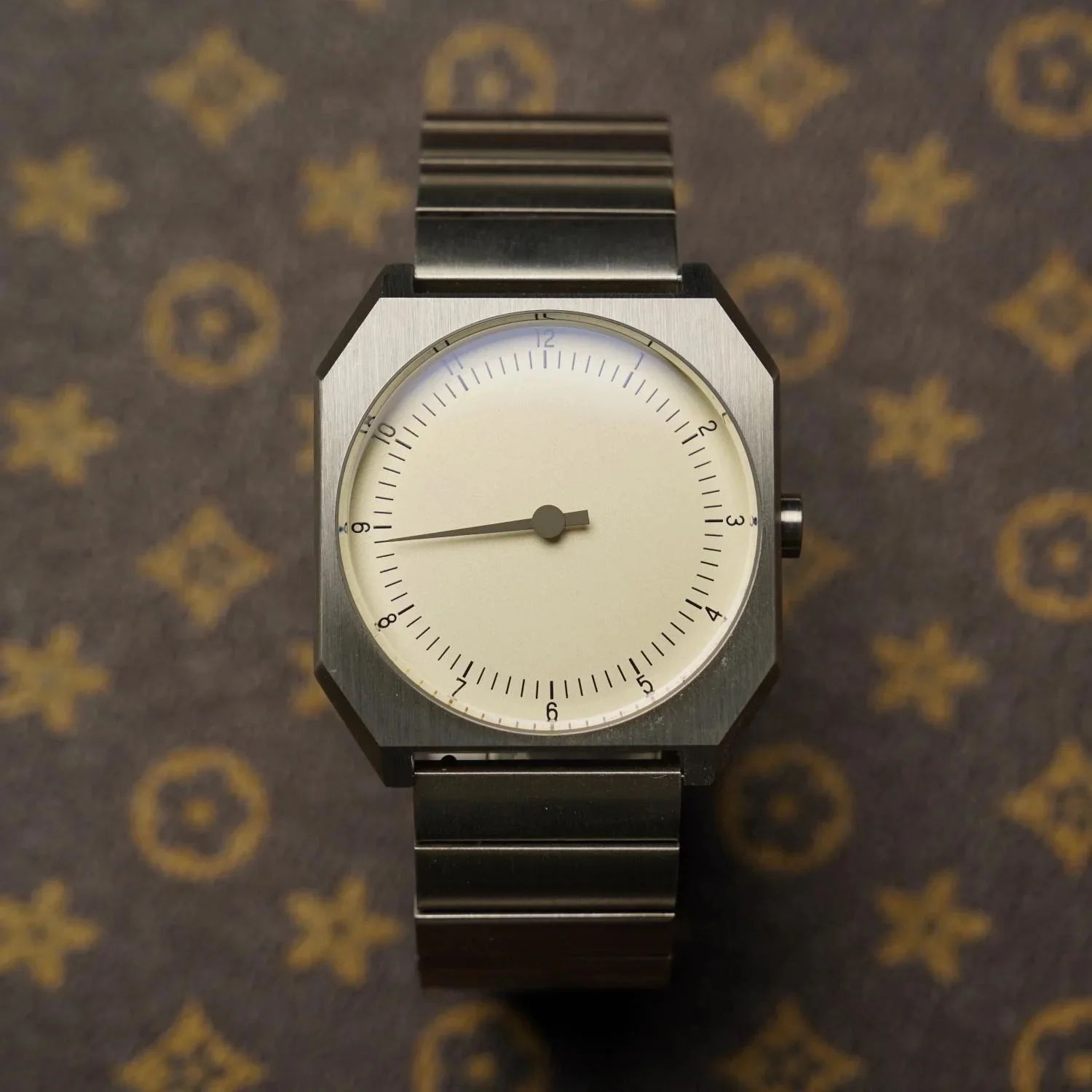 SKU Brand Single Hand Retro Men Watch Square Dial European American Fashion Quartz Wristwatch