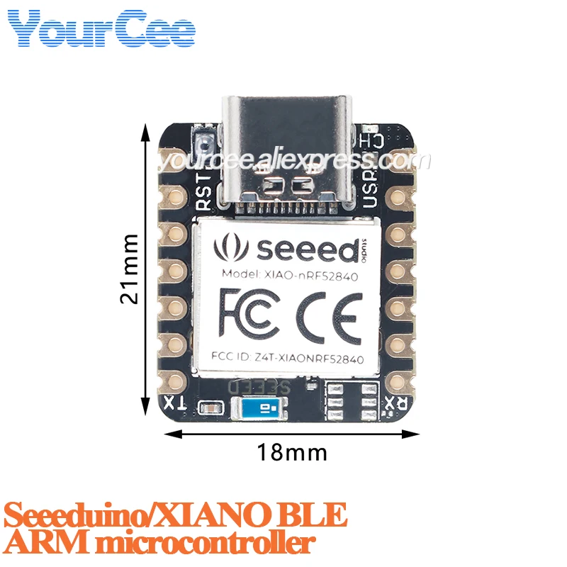 10pcs/1pc Seeed Studio XIAO ESP32C6 ESP32 ESP32C3 ESP32S3 Sense MG24 NRF52840 RA4M1 RP2350 SAMD21G18 RP2040 Development Board view 4