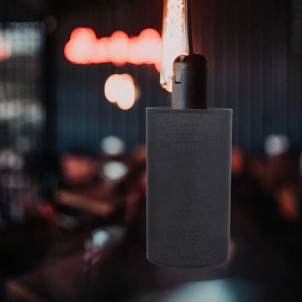 

2 шт. тканевых абажуров для настенных светильников, замена для внутреннего освещения, в ретро-стиле, совместимые с декоративными элементами