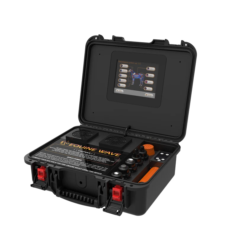 Por   Shock Wave Recovery Device for Horses, Ideal for Leg and Helmet Relief, Perfect for Europe and USA