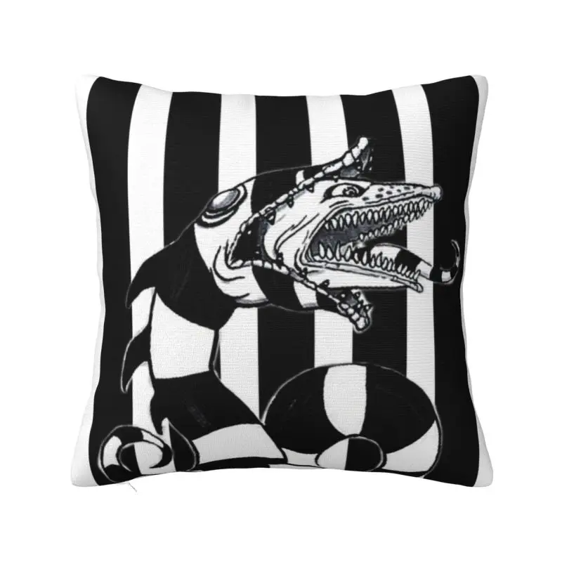 Funda de cojín personalizada Beetlejuices Sandworm, decoración del hogar, película de terror Tim Burton, funda de cojín nórdica, funda de almohada cuadrada