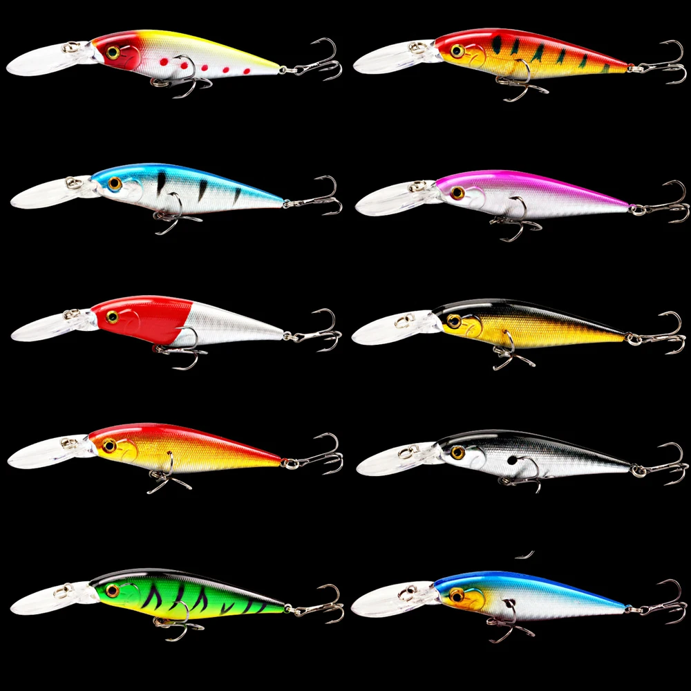 Wobbler Crankbait para lubina y perca, cebo duro - imagen 2