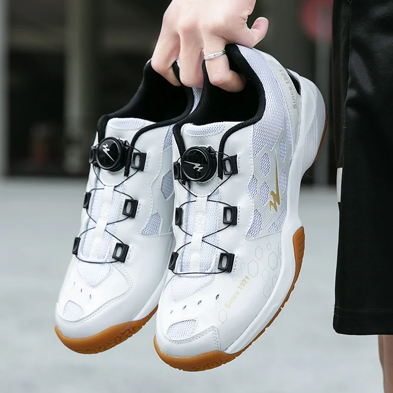 New Trend Women's Badminton Shoes Non-slip Professional Men's Training Shoes