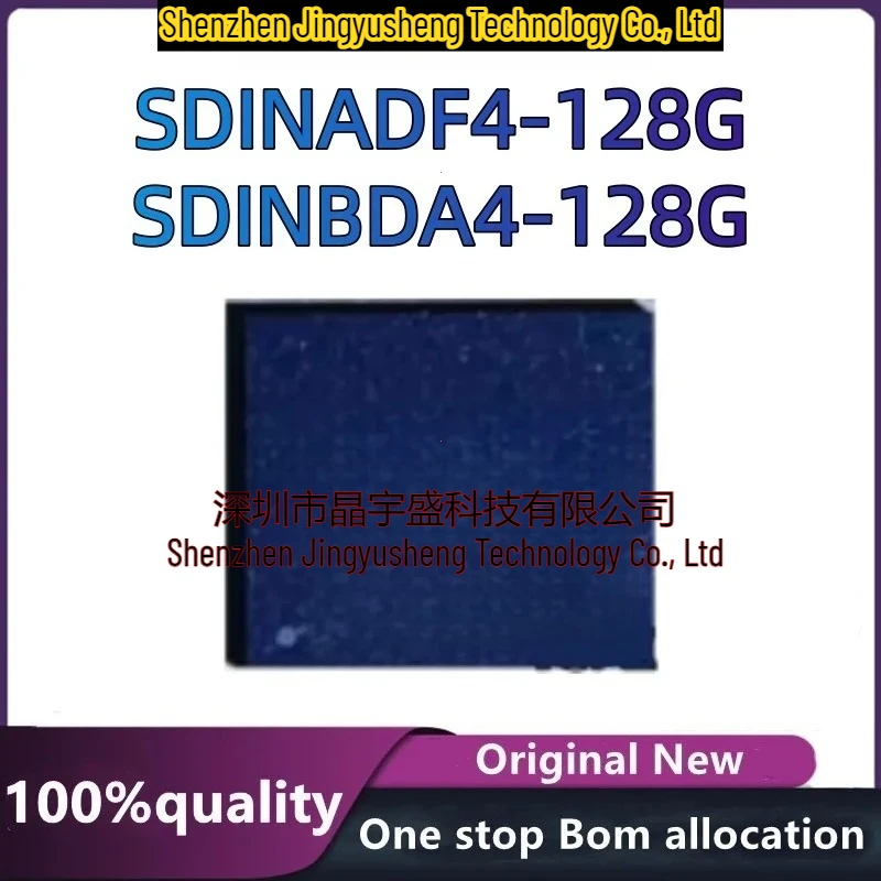 New Original SDINADF4-128G SDINBDA4-128G SDINBDA4 SDINBDA4 128G UFS 5.1 128GB BGA153 EMMC 128G Electronic Components