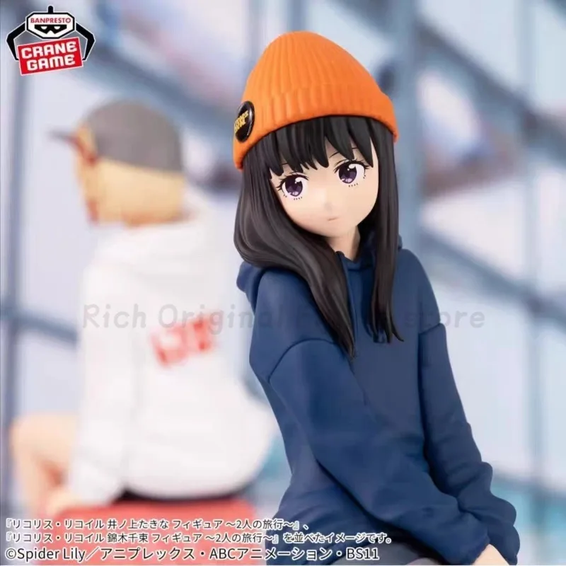 【Na Stanie】Oryginalna figurka anime Lycoris Recoil Inoue Takina/Nishikigi Chisato Podróż dla dwojga Kolekcja zabawek i ozdób