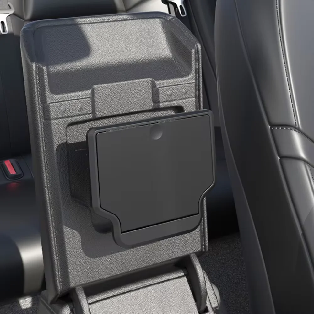 Scatola portaoggetti nascosta con bracciolo per Tesla Model 3 Highland 2024 Console centrale Organizer Bracciolo Scomparto segreto nascosto