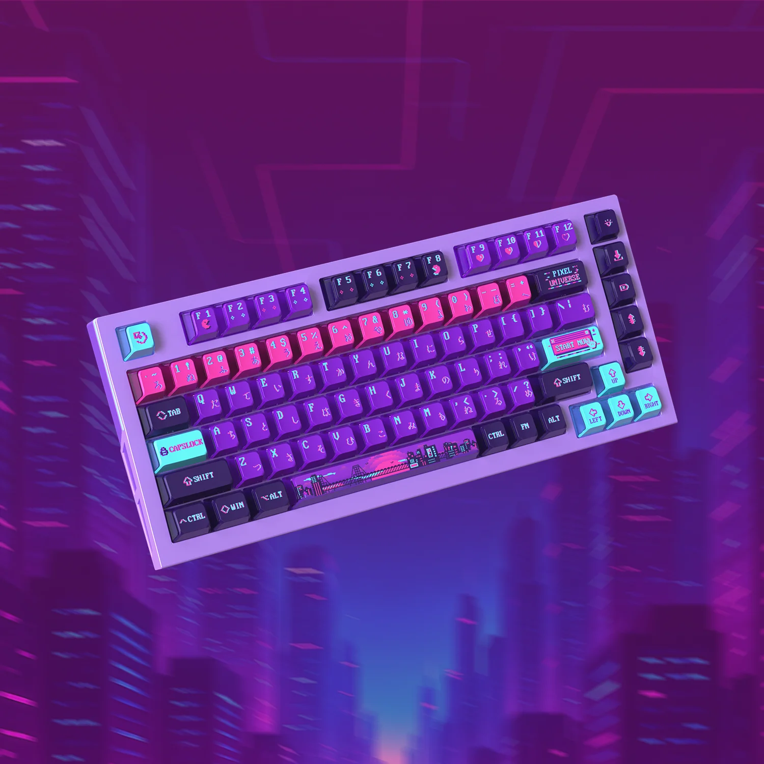 مجموعة أغطية مفاتيح KeyTok OEM - مراجعة Keycaps Pbt Double Shot 104 Keys وسعره