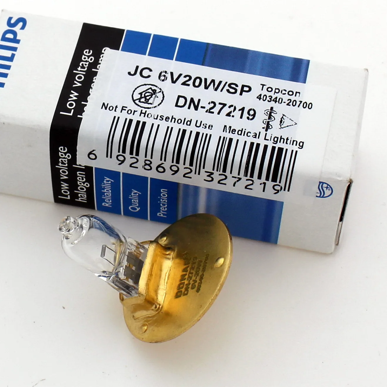Lampadina 6V 20W Per Microscopio Topcon &ndash; Ricambio 40340-20700 Per Lampada A Fessura