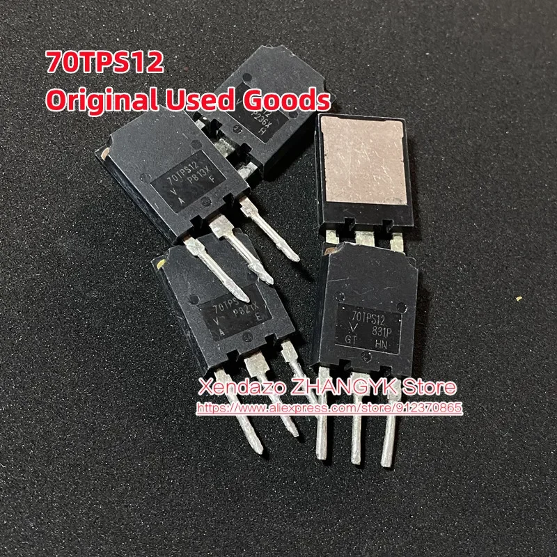 

Original 5pcs/lot 70TPS12 one-way thyristor 70A 1200V Unidirectional SCR TO-247 Large chip power tube