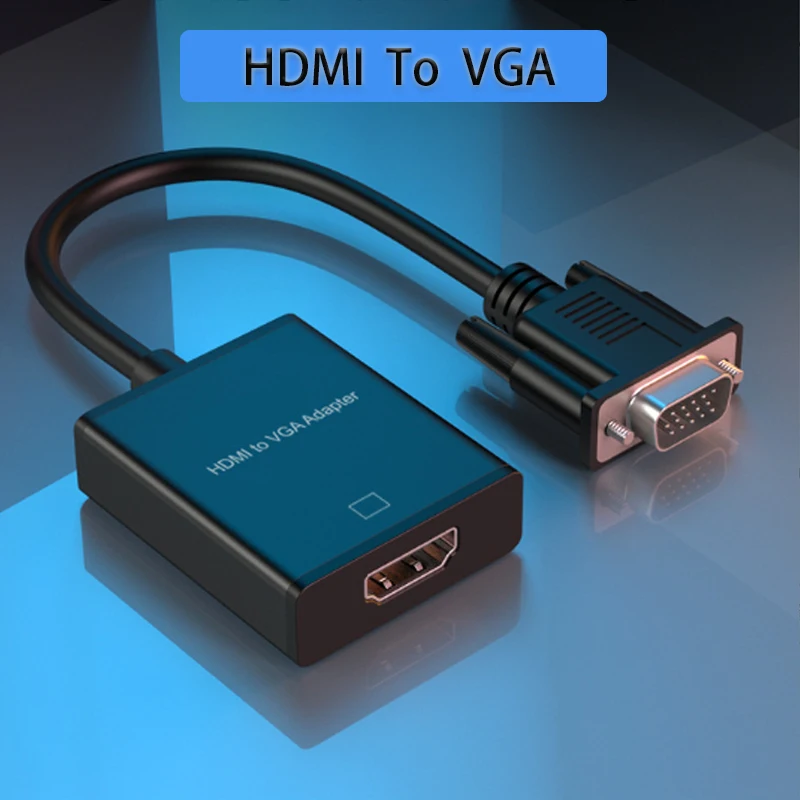

Док-станция HDMI-совместимый адаптер VGA 1080P внешний экран Аудио Видео Конвертер сплиттер адаптер для совместного использования экрана 1080P