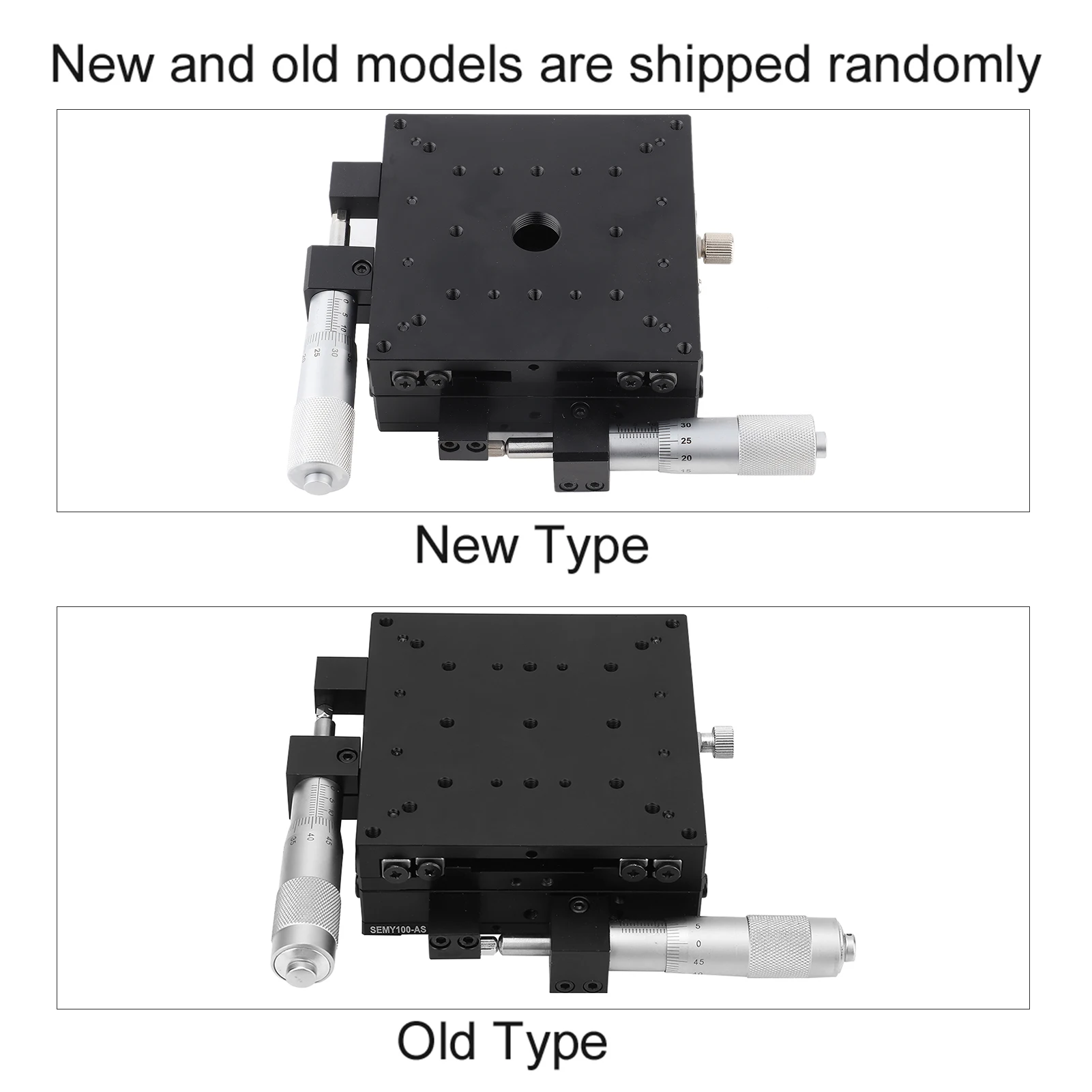 XY الأسطوانة المراحل الخطية XY المرحلات الخطية XY ميكرومتر دليل Finetuning الأسطوانة دقة المراحل الخطية 100*100*40 مللي متر