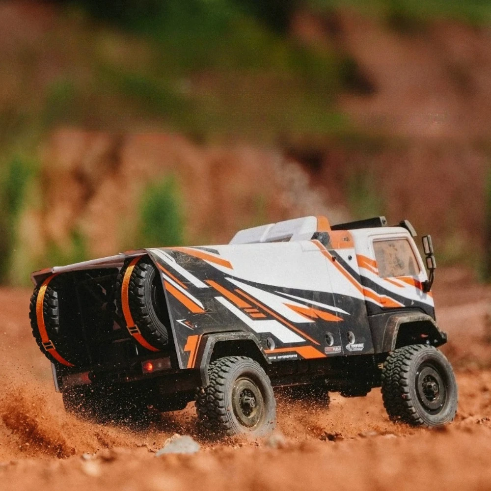 1/18 DKR‑4 4WD RC Rally Truck RTR Electric Scale Model Off‑Road Toy Vehicle Gift for Adult Hobbyists
